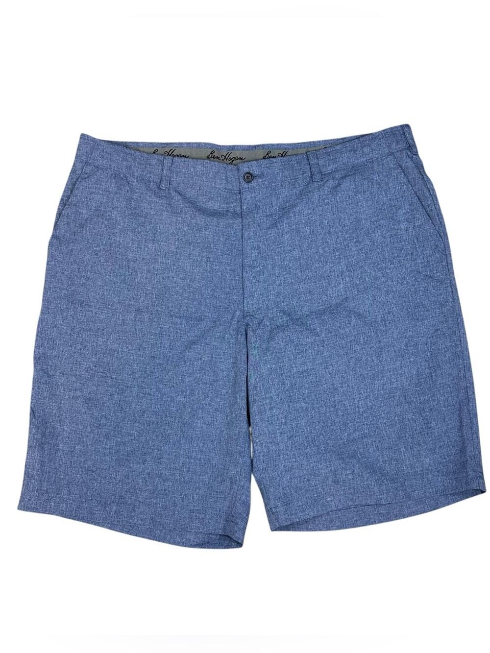 Ben Hogan Men's Blue Casual Stretch Golf Chino Shorts Size 42